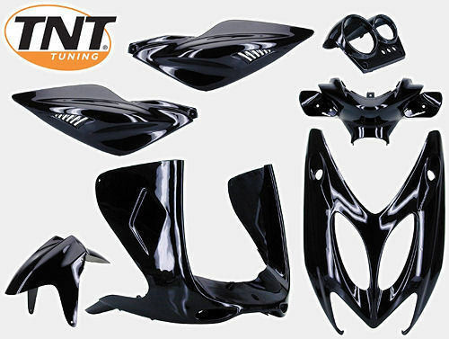 TNT katesarja, musta, Yamaha Aerox <-12