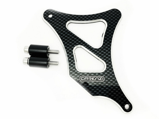 Eturattaan alumiininen suoja, carbon, Minarelli AM6
