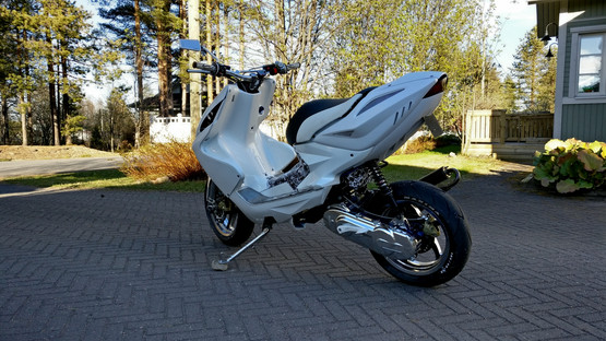 Variaattorinkoppa, chromi, Yamaha skootterit (vaaka)