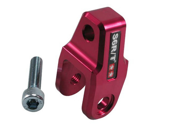 Stage6 CNC korotuspala 40mm punainen, Minarelli/Peugeot skootterit