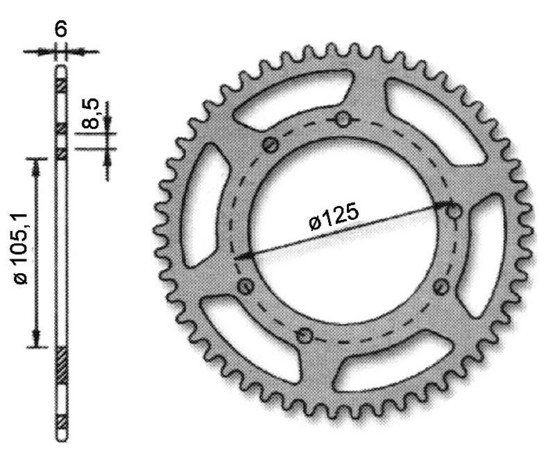 Takaratas, Derbi Senda/Yamaha DT, 52H