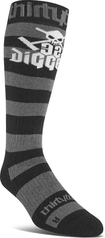 Thirtytwo Diggers Merino sukat black