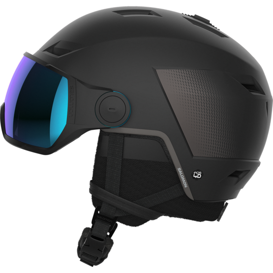 Salomon Pioneer LT Visor Black/UNIV M.BLU