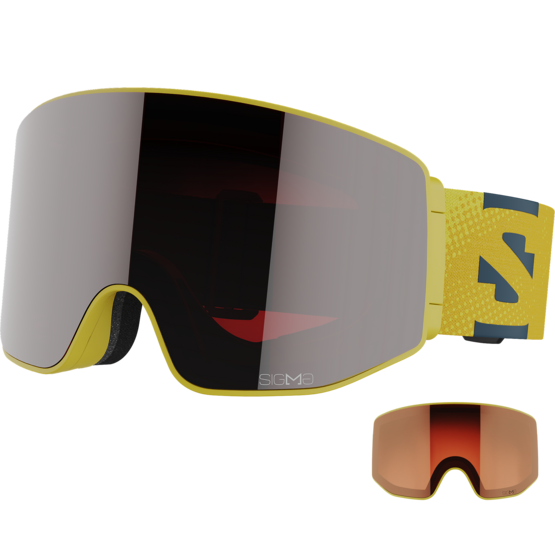 Salomon Sentry Prime Yellow (Sigma Gun Metal S3 + Sigma Apricot S1)
