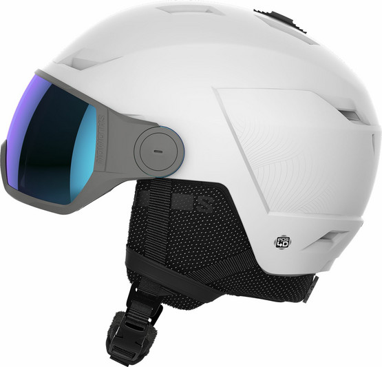 Salomon Icon LT Visor White/Un ML BLU