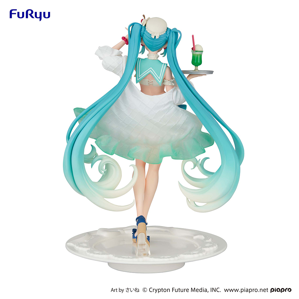 Hatsune Miku PVC Statue SweetSweets Series Melon Soda Float 18 cm ...