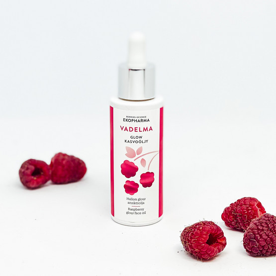 Ekopharma Vadelma Glow Kasvoöljy 30ml