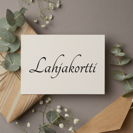 Lahjakortti Hyvinvointihoitola Yadeen tai verkkokauppaan
