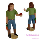 Schleich Omenaa ojentava tyttö - Second Hand