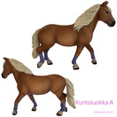 Schleich Haflinger hevonen Tamma - Second Hand
