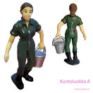 Schleich Ämpäriä kantava nainen - Second Hand