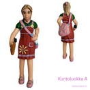 Schleich Tyttö ja porkkana 13905- Second Hand