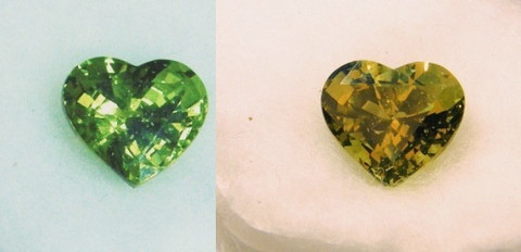 Aleksandriitti  sydän 1,9ct