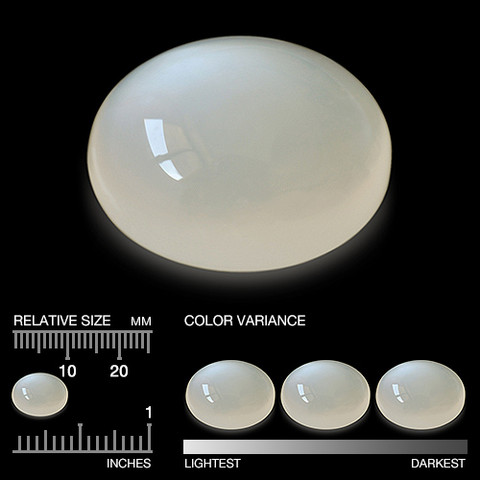 moonstone 10mm tähti / kissansilmä ilmiöllä