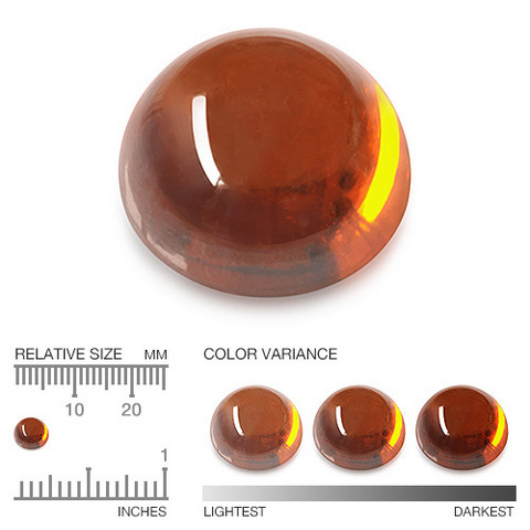 Hessoniitti granaatti 6mm