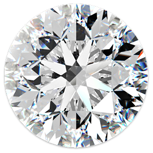 0,2 ct / 3,8mm / E / VVS2,   pyöreä briljantti hiottu timantti Gia todistuksella