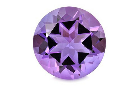 ametisti 7mm / 1,1ct kirkkaan turkoosi viistehiottu pyöreä