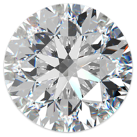 0,24 ct / 3,9mm / G / VVS2,   pyöreä briljantti hiottu timantti Gia todistuksella