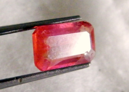 (394) Padparadsha oranssi  safiiri 11mm