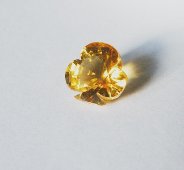 fancy ( kukka ) hiontainen citriini 2,1ct