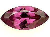 11mm Rhodoliitti granaatti markiisihionta