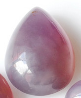 18mm pisara kalsedoni , laventerin kuulakas sävy
