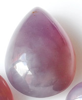 18mm pisara kalsedoni , laventerin kuulakas sävy