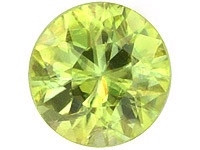 Sphene/ Titaniitti 4mm, bicolour