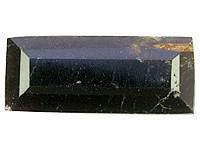 Baddeleyite Burmasta kuvallisella aitoustodistuksella