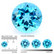 Topaasi 10mm, sky blue
