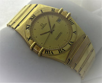 Omega Constellation Chronometer alkuperäisellä 18ct kultaisella rannekkeella