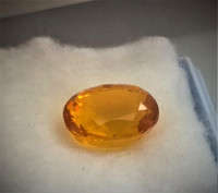 Burmalainen luonnollinen harvinaisuus 100milj. vuotta vanha viistehiottu Burmite / meripihka (amber )