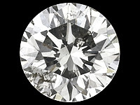 timantti briljantti  3,8mm / 0,23ct /  K / SI2 / aitous  todistuksella