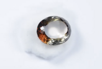 Imperial topaz ovaali 16ct bicolour