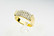 Timantti ( 40 kpl ) kultainen sormus / kultajousi uutta vastaavassa kunnossa aitoustodistuksella