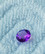 luonnollinen Bolivian Ametisti  9,1mm kuvallisella aitoustodistuksella
