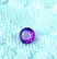 luonnollinen Bolivian Ametisti  9,1mm kuvallisella aitoustodistuksella