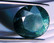 Erikoinen luonnon safiiri 14,5ct /18 x 15mm, monivärinen loiste