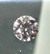 Moissaniitti / moissanite 1,2ct / 6,5mm  väritön kirkas briljanttihionta
