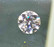 Moissaniitti / moissanite 1,2ct / 6,5mm  väritön kirkas briljanttihionta