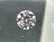 Moissaniitti / moissanite 1,2ct / 6,5mm  väritön kirkas briljanttihionta