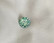 Moissaniitti / moissanite 3mm - 10mm harvinaisempi sinisen vihreä sävy