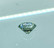 Moissaniitti / moissanite 0,8ct / 6,1mm  väritön kirkas briljantti