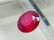 Rubiini 9,2 mm / 3,6ct kuvallisella aitoustodistuksella