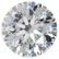 0,26 ct / 4,12mm / G / VS1,   pyöreä briljantti hiottu timantti Gia todistuksella