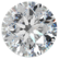 0,24 ct / 3,9mm / G / VVS2,   pyöreä briljantti hiottu timantti Gia todistuksella