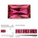 (488) kirkas Songea kaivoksen rubiini 5mm