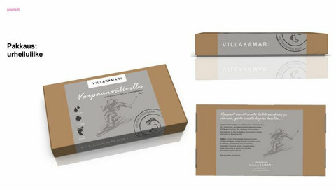 Varpaanvälivilla 20 g laskettelija