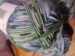 Hot Socks 50 g (vihreä kirjava)