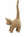 Pahvikissa, korkeus 28 cm